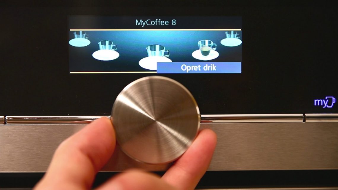integrert kaffemaskin
